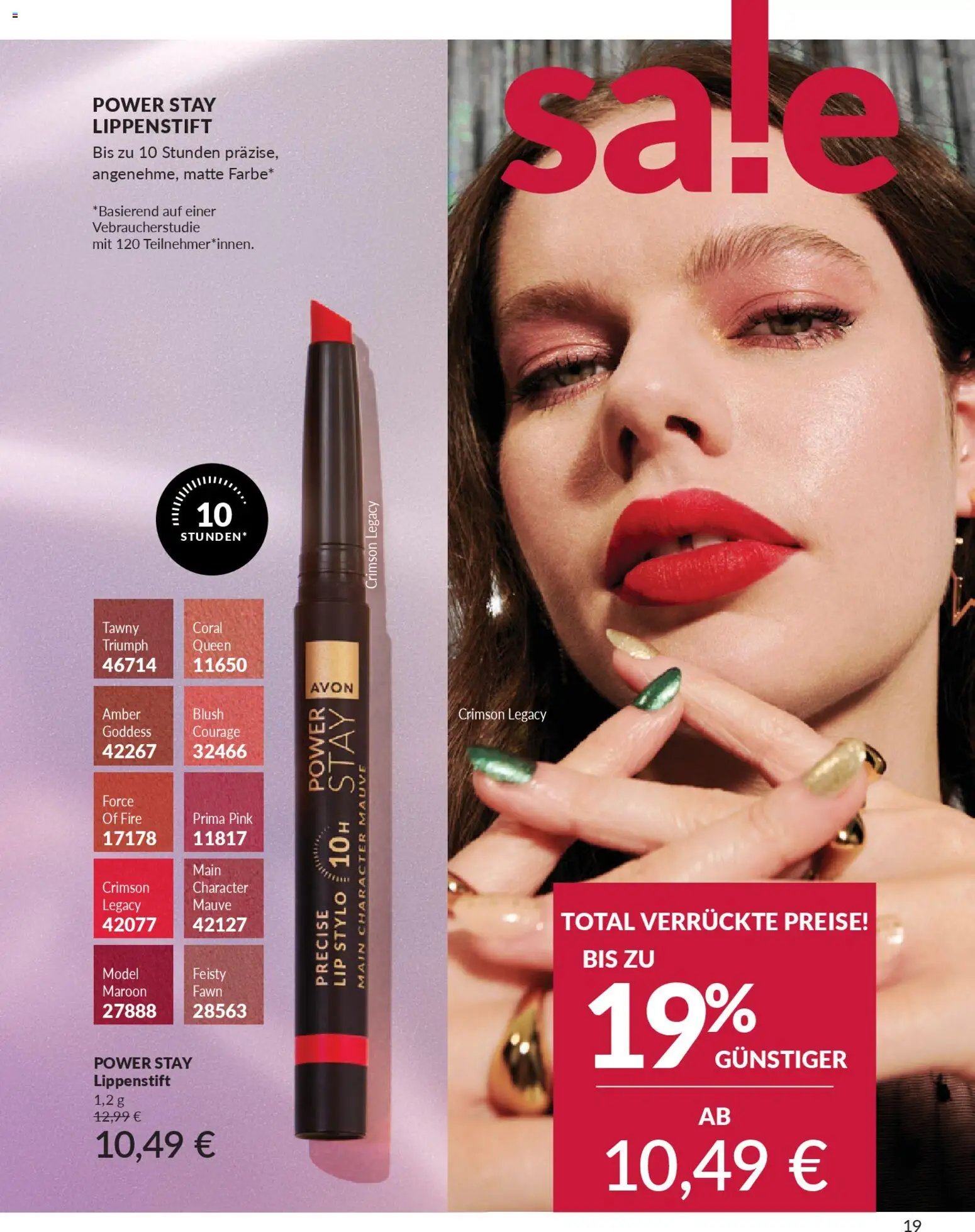 AVON Katalog Januar 2026 – gültig ab 01.01.2026 | Seite: 21 | Produkte: Coral, Lippenstift, Blush