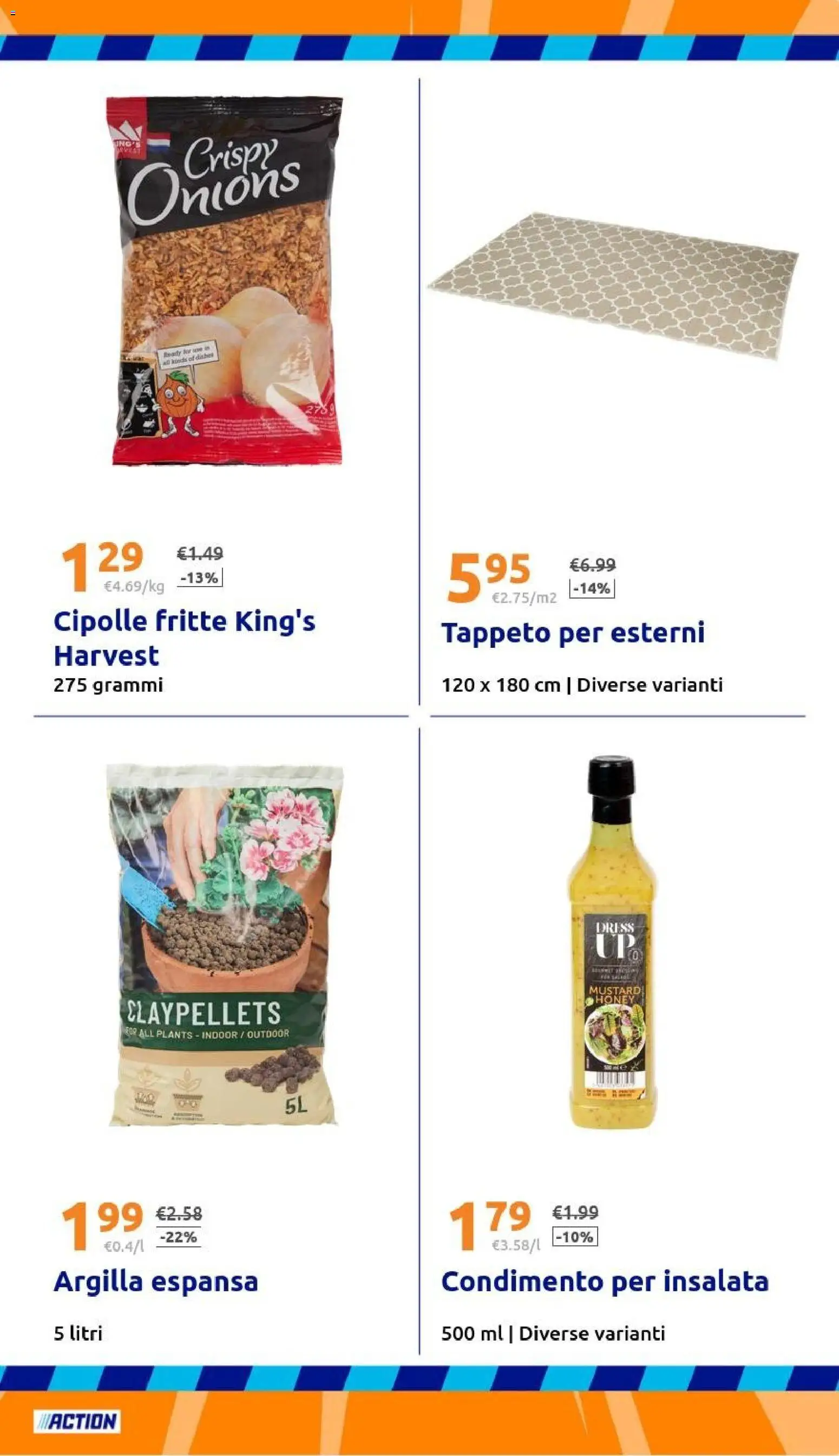 Volantino Action del 29.04.2026 | Pagina: 21 | Prodotti: Insalata, Cipolle, Tappeto