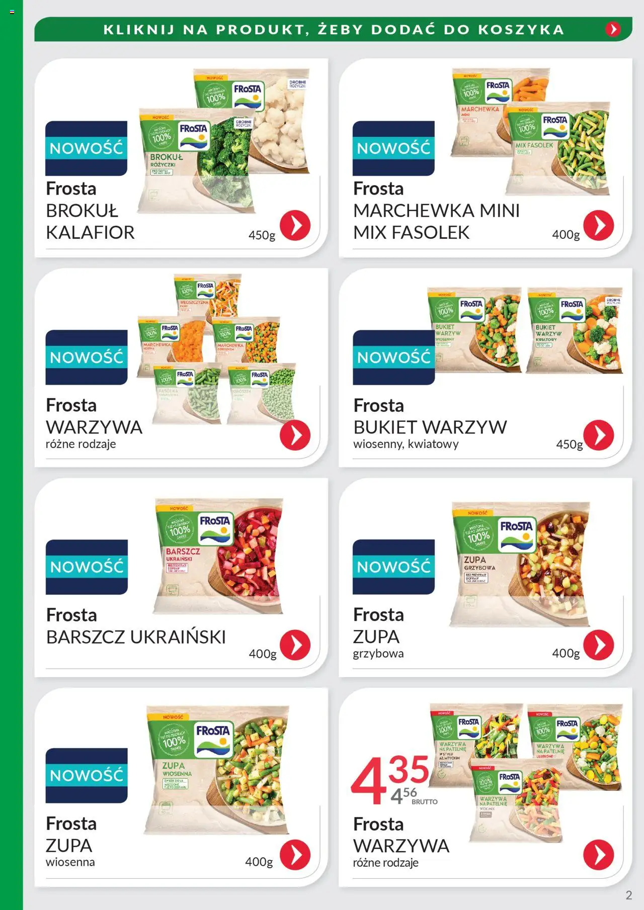 Eurocash Gazetka - Oferta Południe od 05.10.2025 | Strona: 2 | Produkty: Kalafior, Warzywa na patelnie, Patelnie, Warzywa