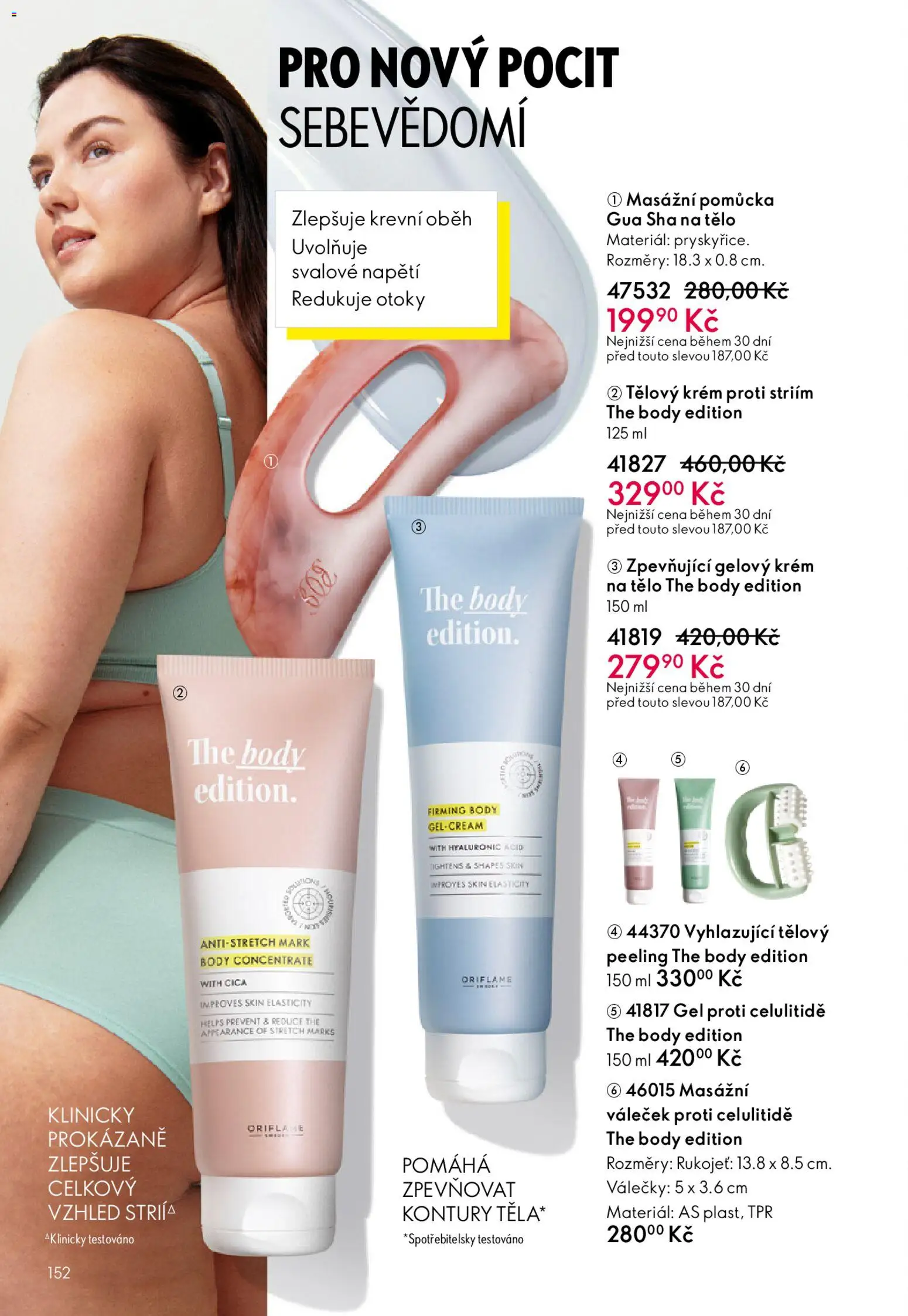 Oriflame katalog č.03/2026 od 11.02.2026 | Strana: 152 | Produkty: Tělový krém, Krém, Body, Peeling