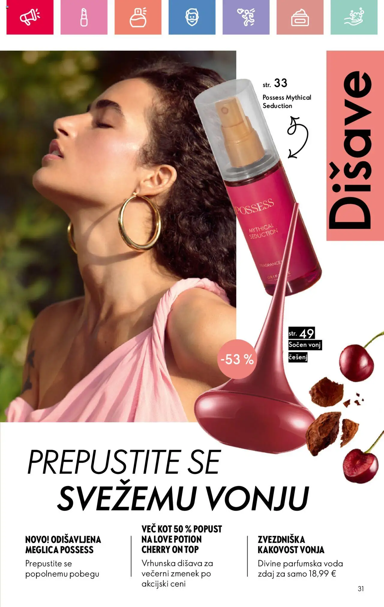 Oriflame katalog 11 │ velja od 03.08.2025 | Stran: 31 | Izdelki: Disava, Voda, Parfumska voda