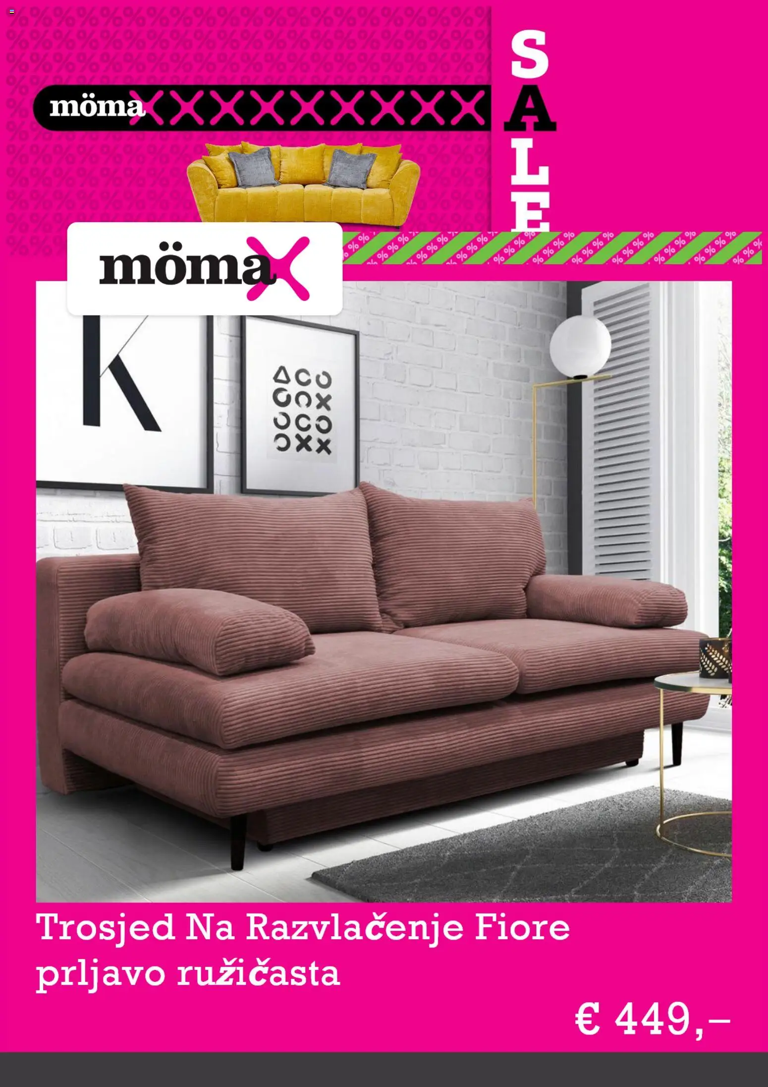 Mömax katalog | vrijedi od 05.01.2026 | Stranica: 5 | Proizvodi: Trosjed