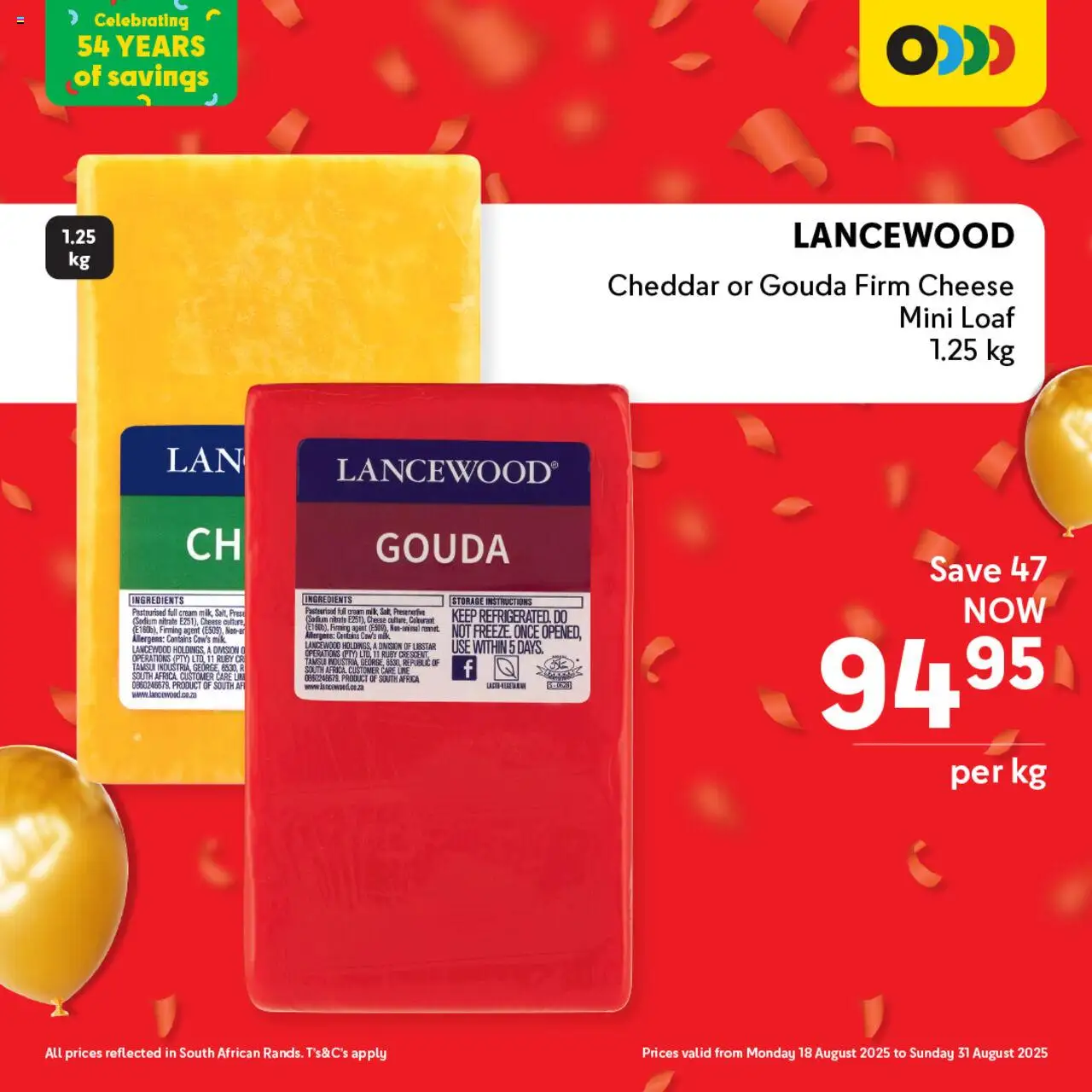 Makro After Party Frozen Food │ valid from 18.08.2025 | Page: 4 | Products: Cheese, Cream