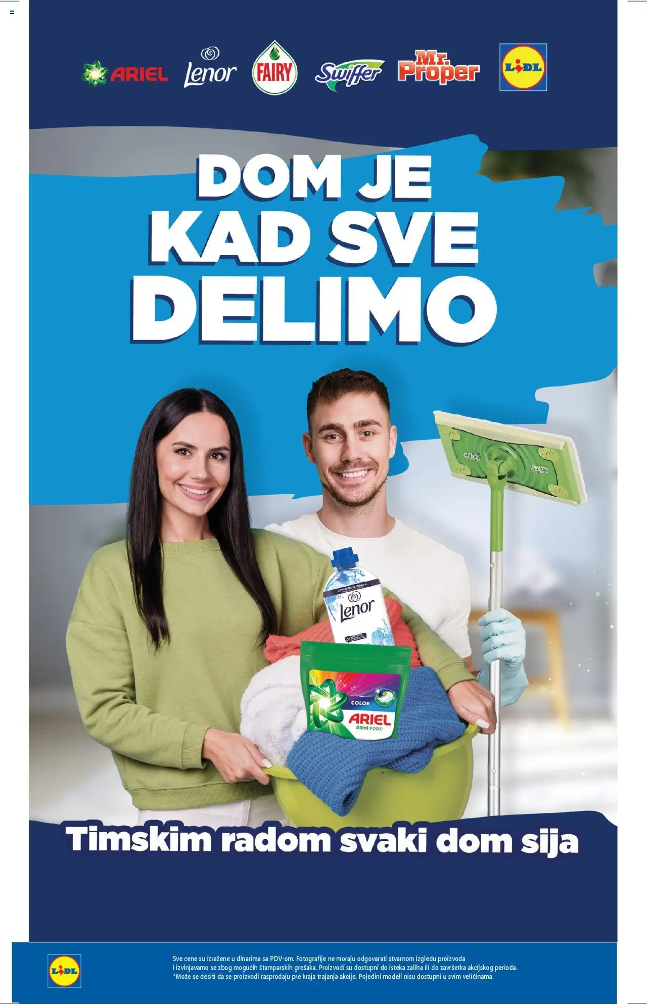 Lidl katalog - važi od 07.08.2025 | Strana: 26 | Proizvode: Deterdžent, Ariel, Lenor