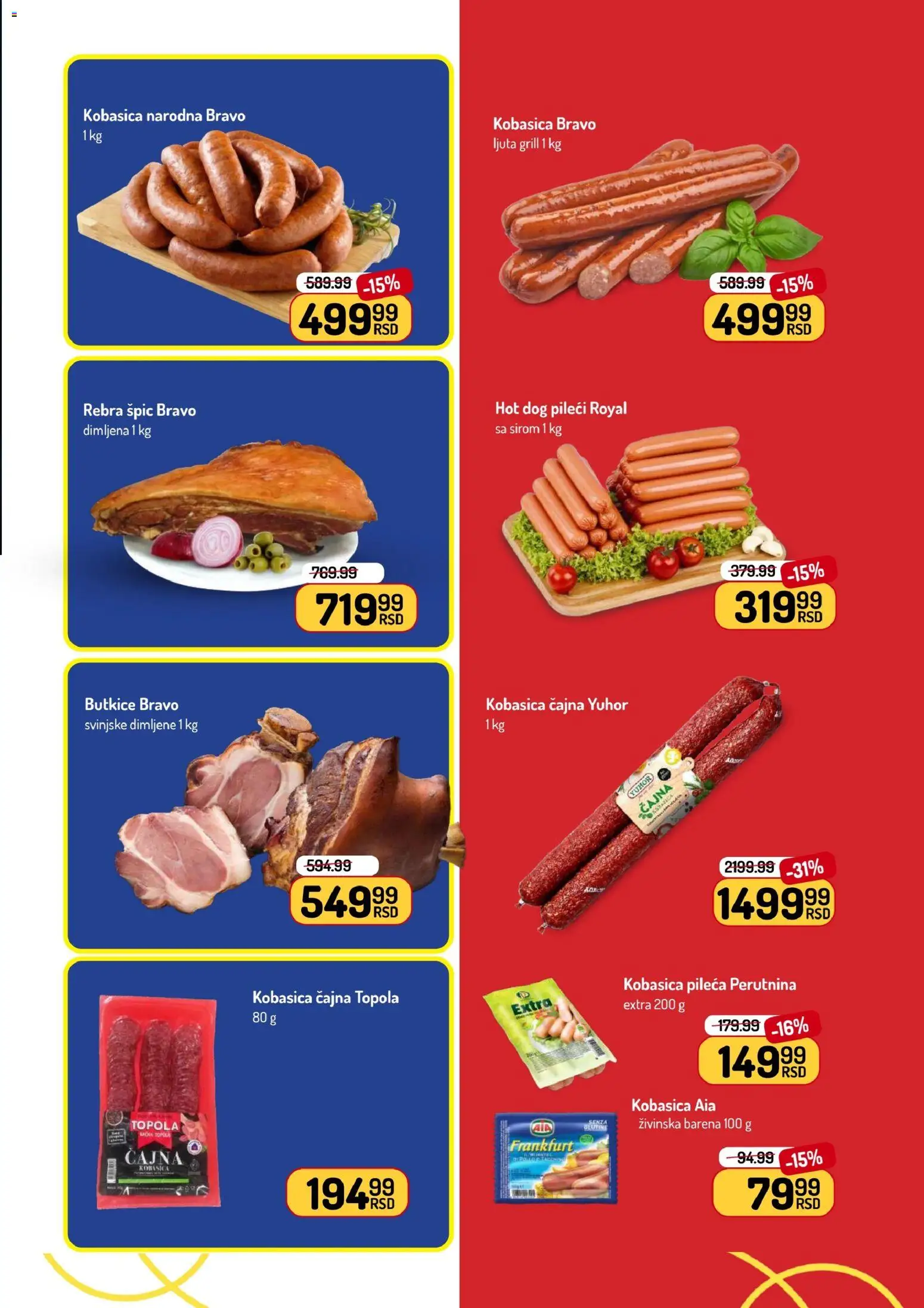 Aman katalog - važi od 19.01.2026 | Strana: 7 | Proizvode: Hot dog, Kobasica