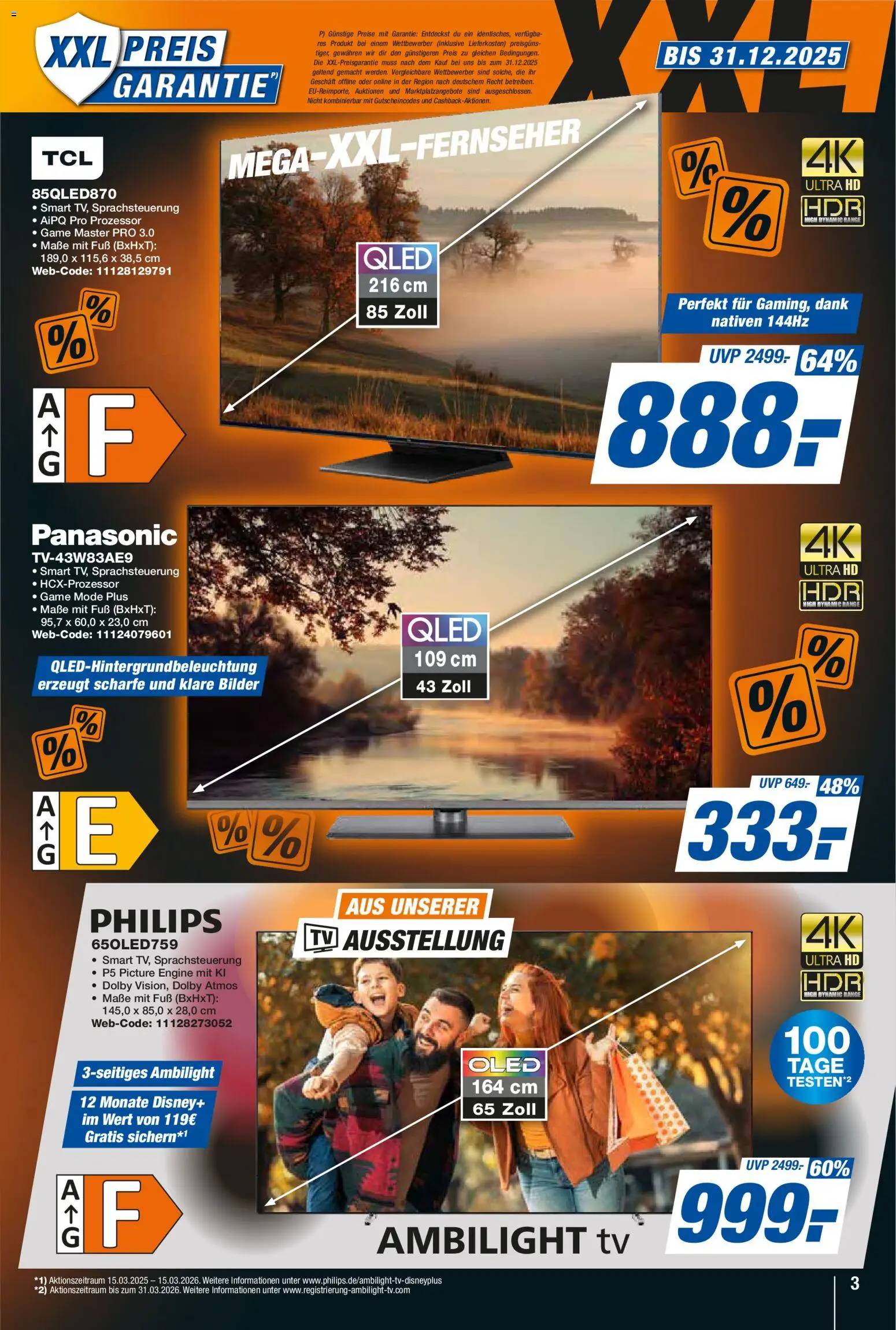 Expert - Black Friday – gültig ab 07.11.2025 | Seite: 3 | Produkte: Philips, Panasonic, Bilder, TV