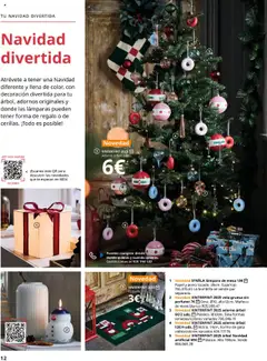 Vista previa Catálogo IKEA Brochure de navidad válido desde el 01.10.2025 | Página: 12 | Productos: Vela, Bombilla, Mesa, Felpudo