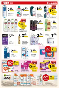 Vista previa Froiz folleto válido desde el 09.04.2026 | Página: 19 | Productos: Desodorante, Enjuague bucal, Aceite, Ducha