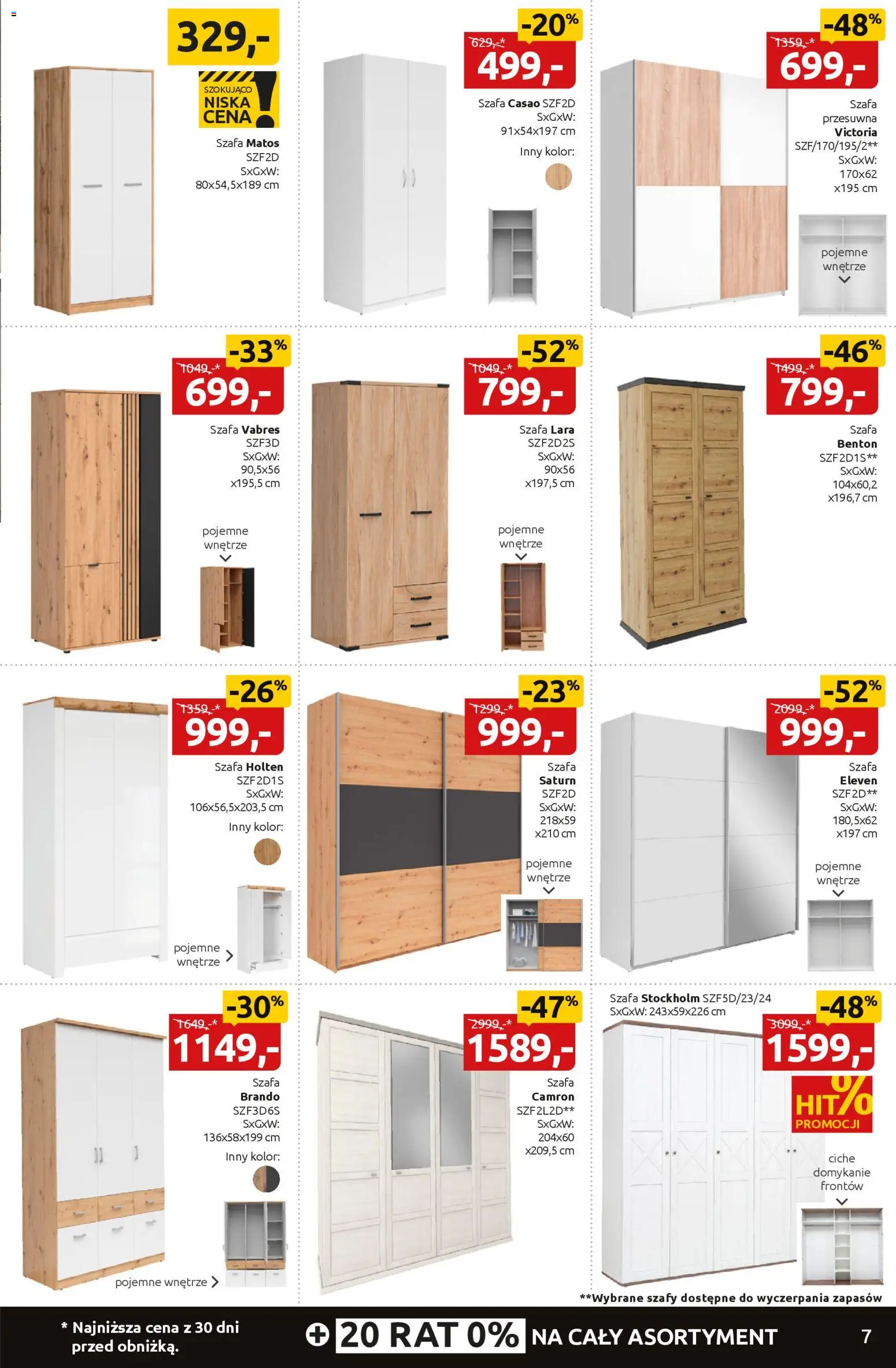 Black Red White Black Friday od 17.11.2025 | Strona: 7 | Produkty: Szafa