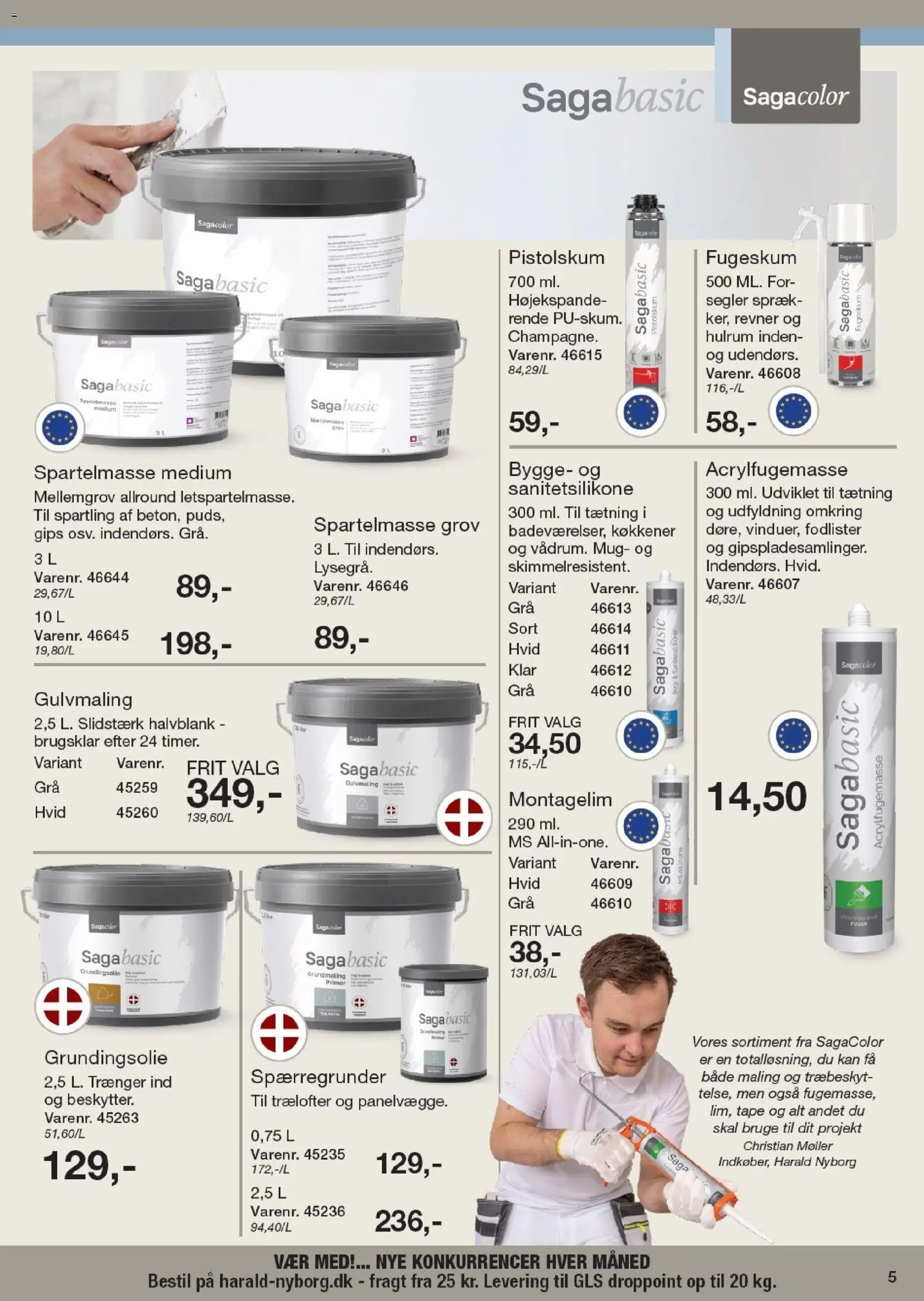 Harald Nyborg tilbudsavis – gyldig fra 09.04.2026 | Side: 67 | Produkter: Spartelmasse, Maling