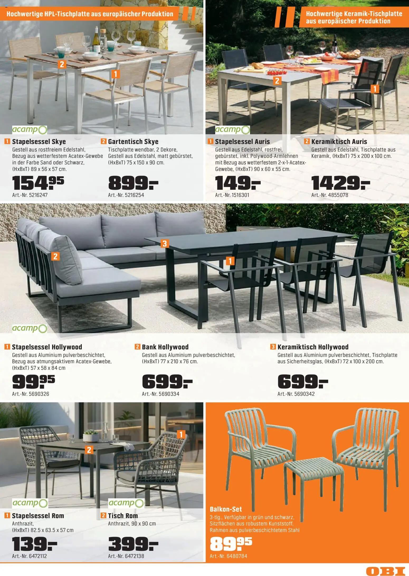 OBI - ALLES MACHBAR MIT OBI – gültig ab 07.04.2026 | Seite: 11 | Produkte: Tisch