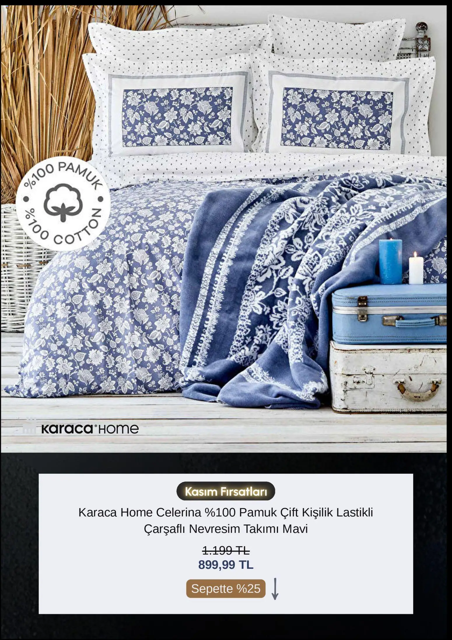 Karaca Home Black Friday - 05.11.2025 tarihinden itibaren geçerlidir | Sayfa: 4 | Ürünler: Nevresim