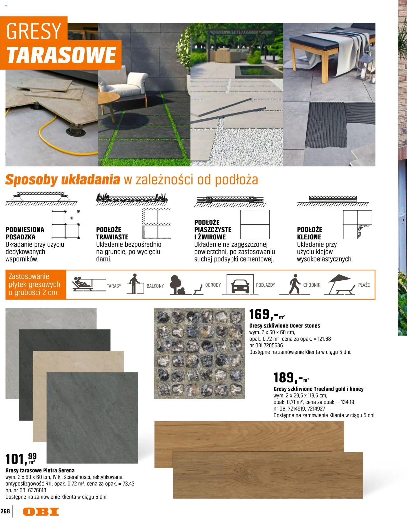 OBI gazetka - Ogród od 11.03.2026 | Strona: 268