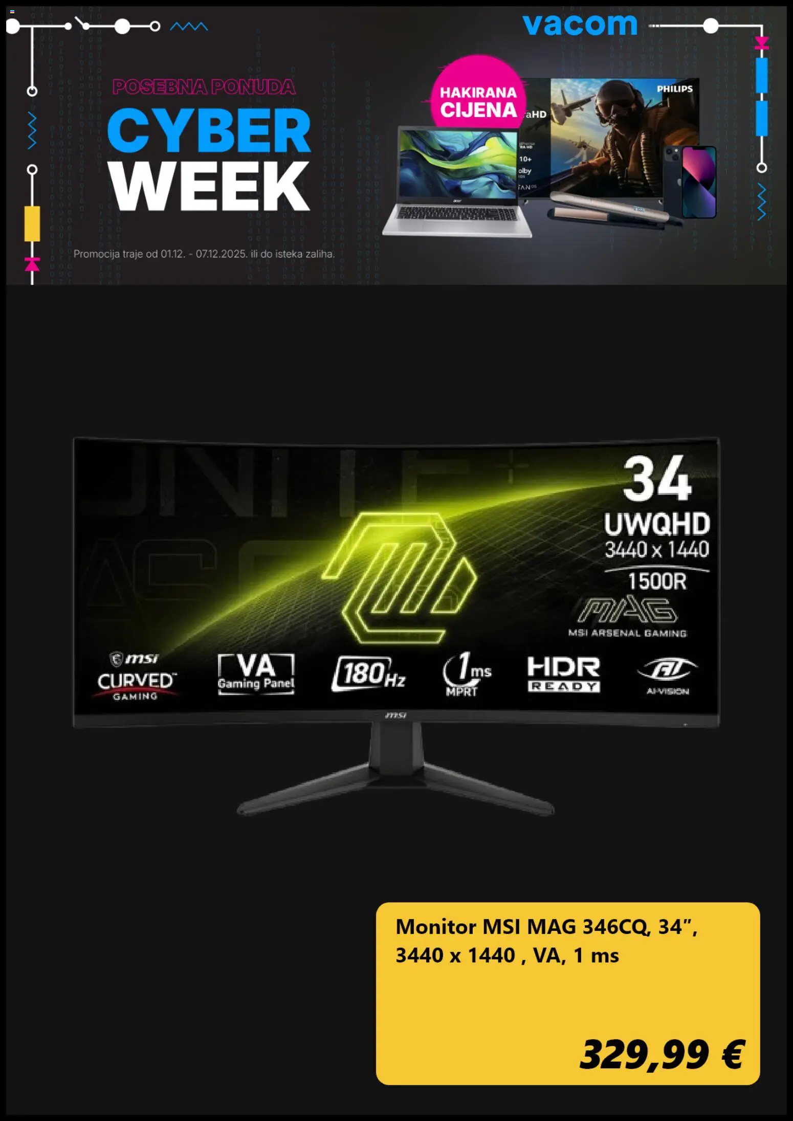 Vacom katalog | vrijedi od 02.12.2025 | Stranica: 3 | Proizvodi: Monitor