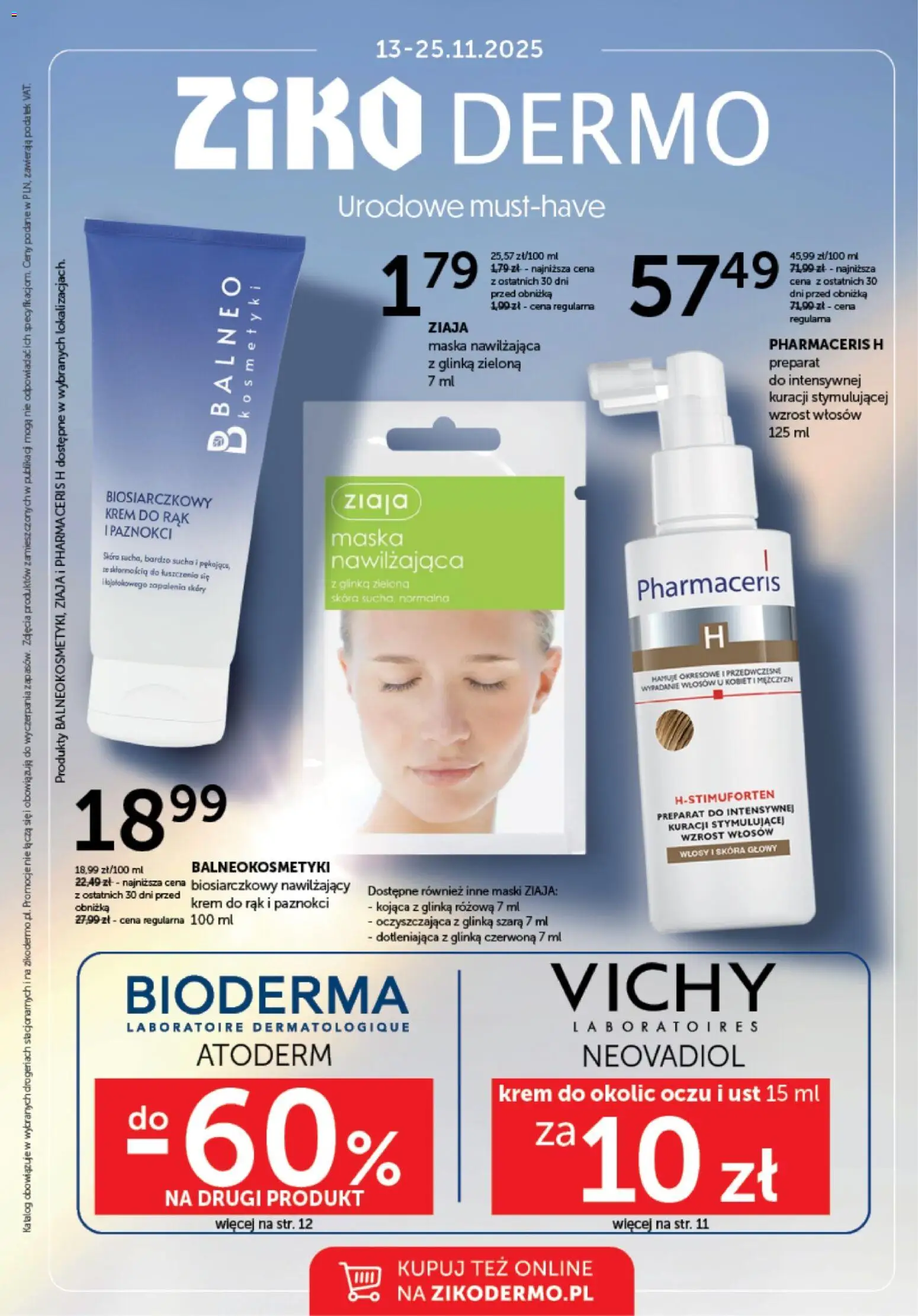 Ziko Black Friday od 13.11.2025 | Strona: 1 | Produkty: Kosmetyki, Maska, Krem do rąk, Krem