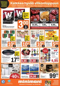 Minimani-mainoslehti voimassa 25.11.2025 alkaen