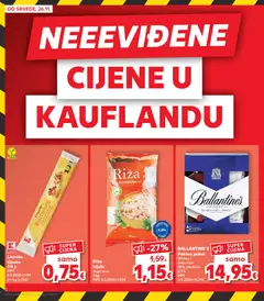 BALLANTINE'S Poklon paket, Whisky i dvije čaše 40% alkohola 0,7 L - Pregled kataloga iz trgovine Kaufland, vrijedi od 26.11.2025 | Stranica: 2