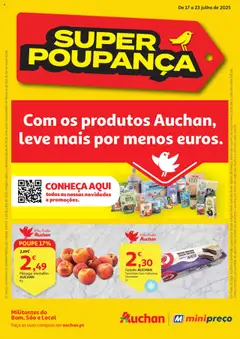 Pré-visualização Auchan folheto válido de 17.07.2025