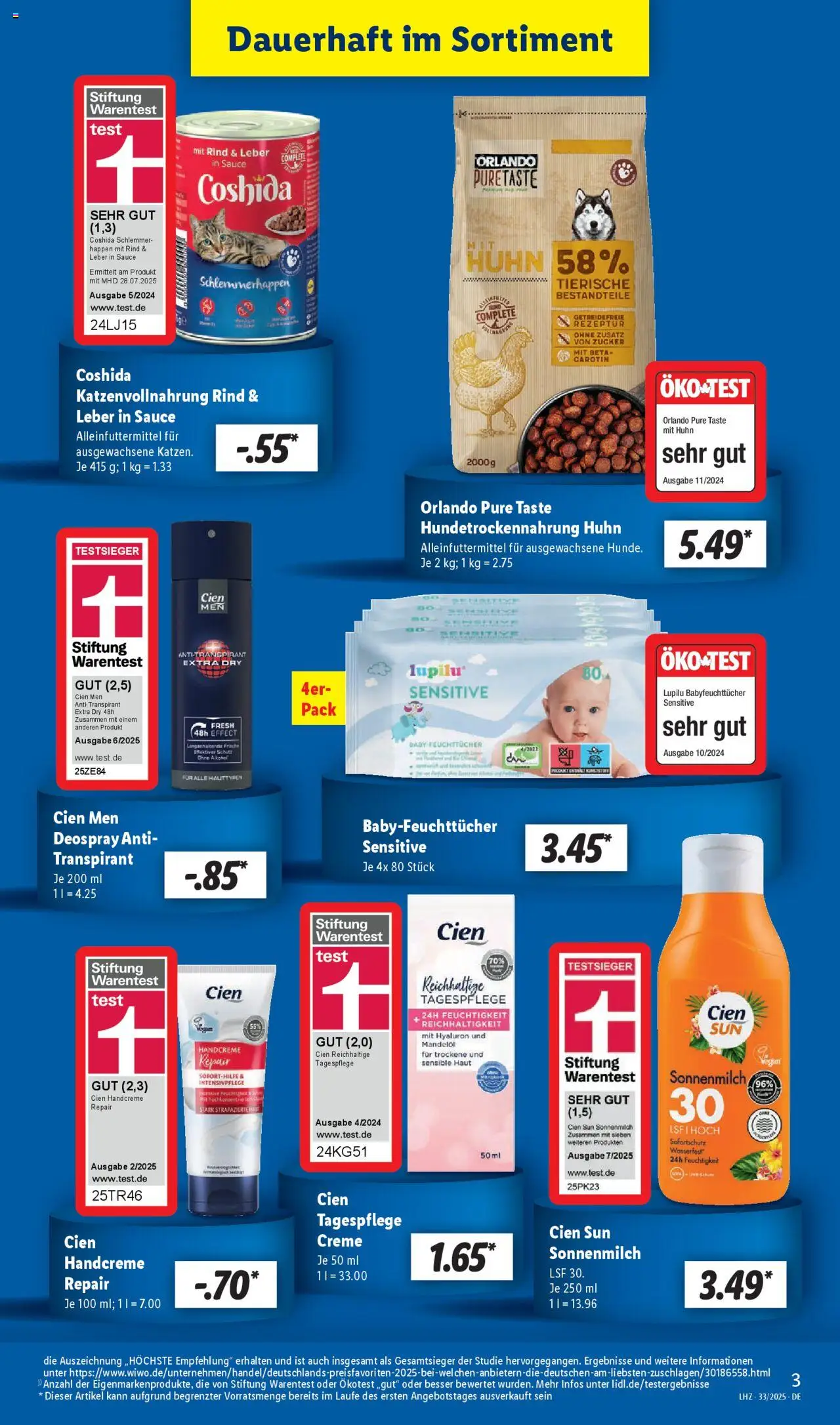 Lidl Prospekt Dornstetten - gültig ab dem 11.08.2025 | Seite: 3