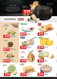 Anteprima del volantino Volantino SISA	 valido a partire dal 29.01.2026 | Pagina: 4 | Prodotti: Provolone, Formaggio, Olive, Carciofi