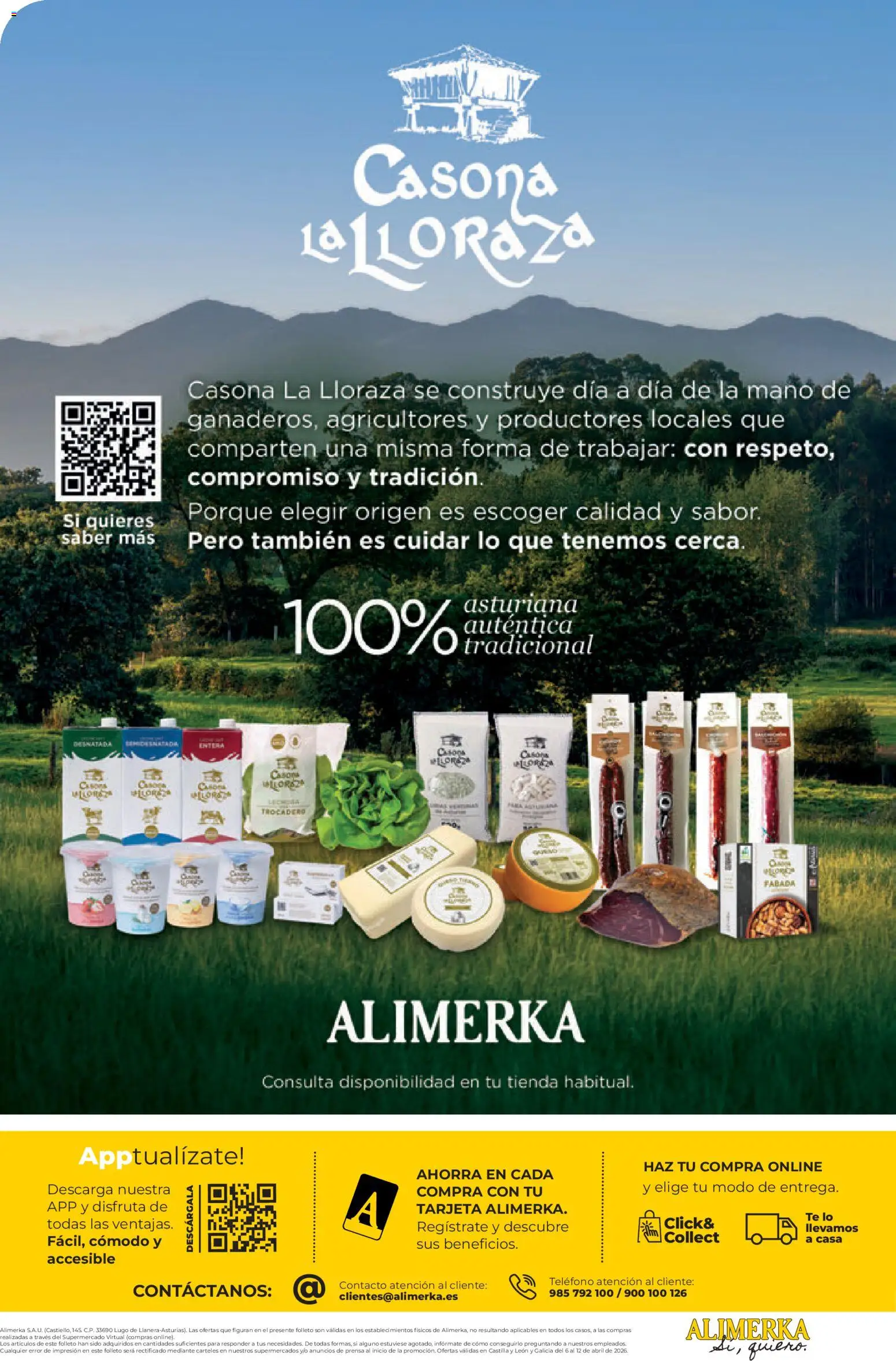 Alimerka folleto Castilla y León │ válido desde el 06.04.2026 | Página: 16 | Productos: Té, Teléfono, Prensa