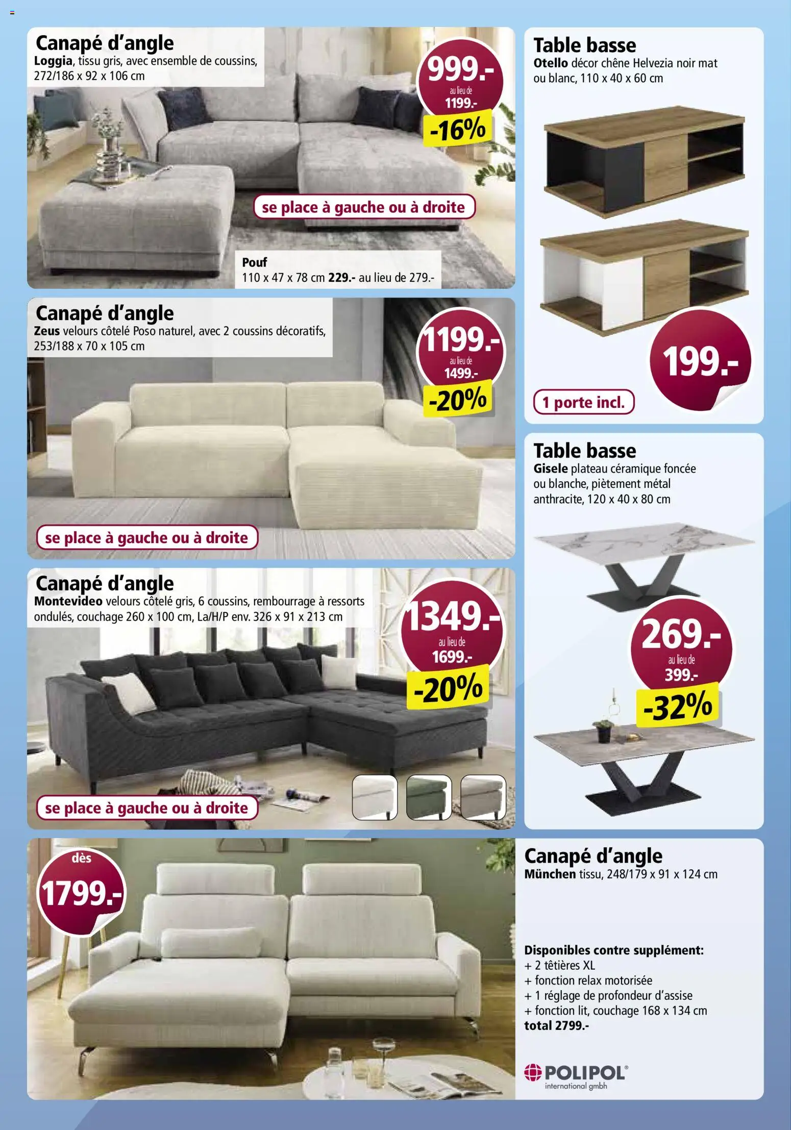 Otto's aktionen Online FR – gültig ab 09.03.2026 | Seite: 30 | Produkte: Pouf