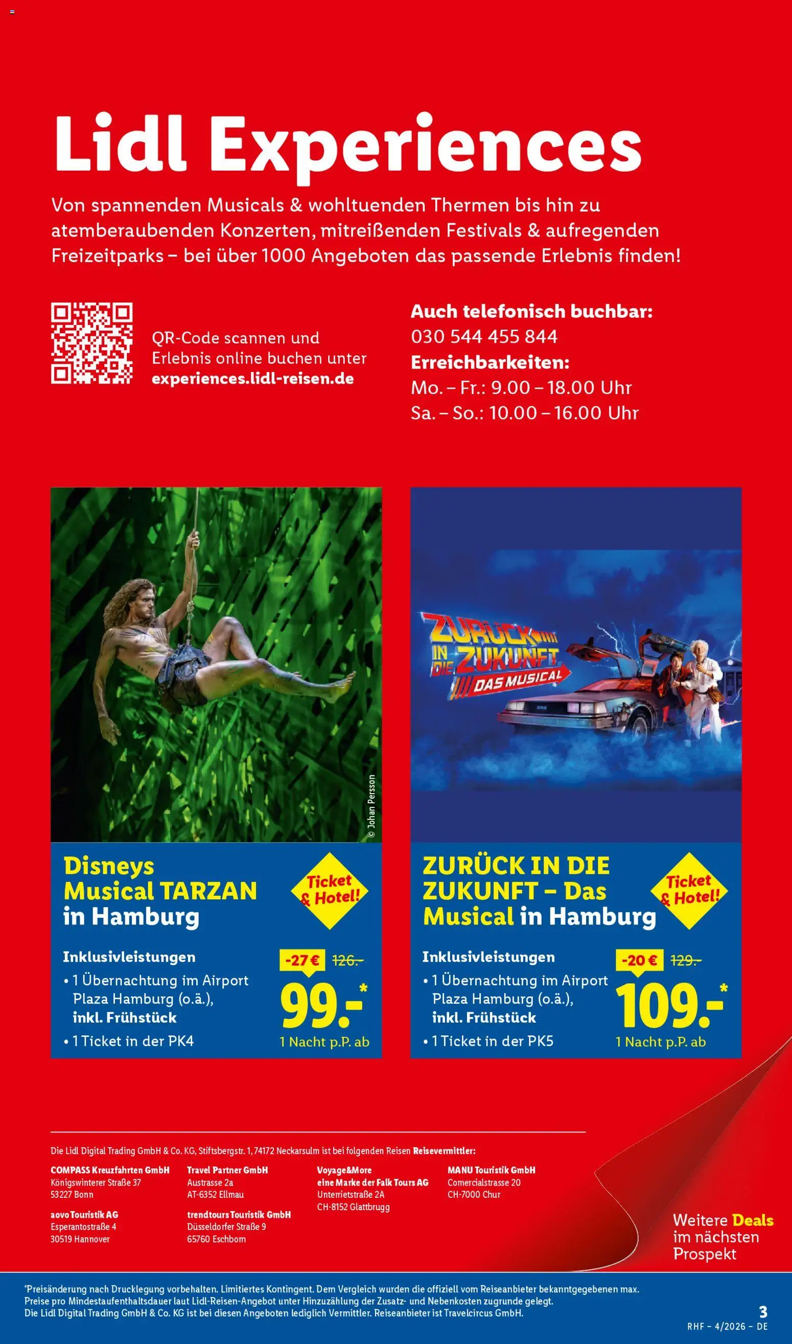 Lidl Reisen Prospekt 	 – gültig ab 28.03.2026 | Seite: 3 | Produkte: Uhr
