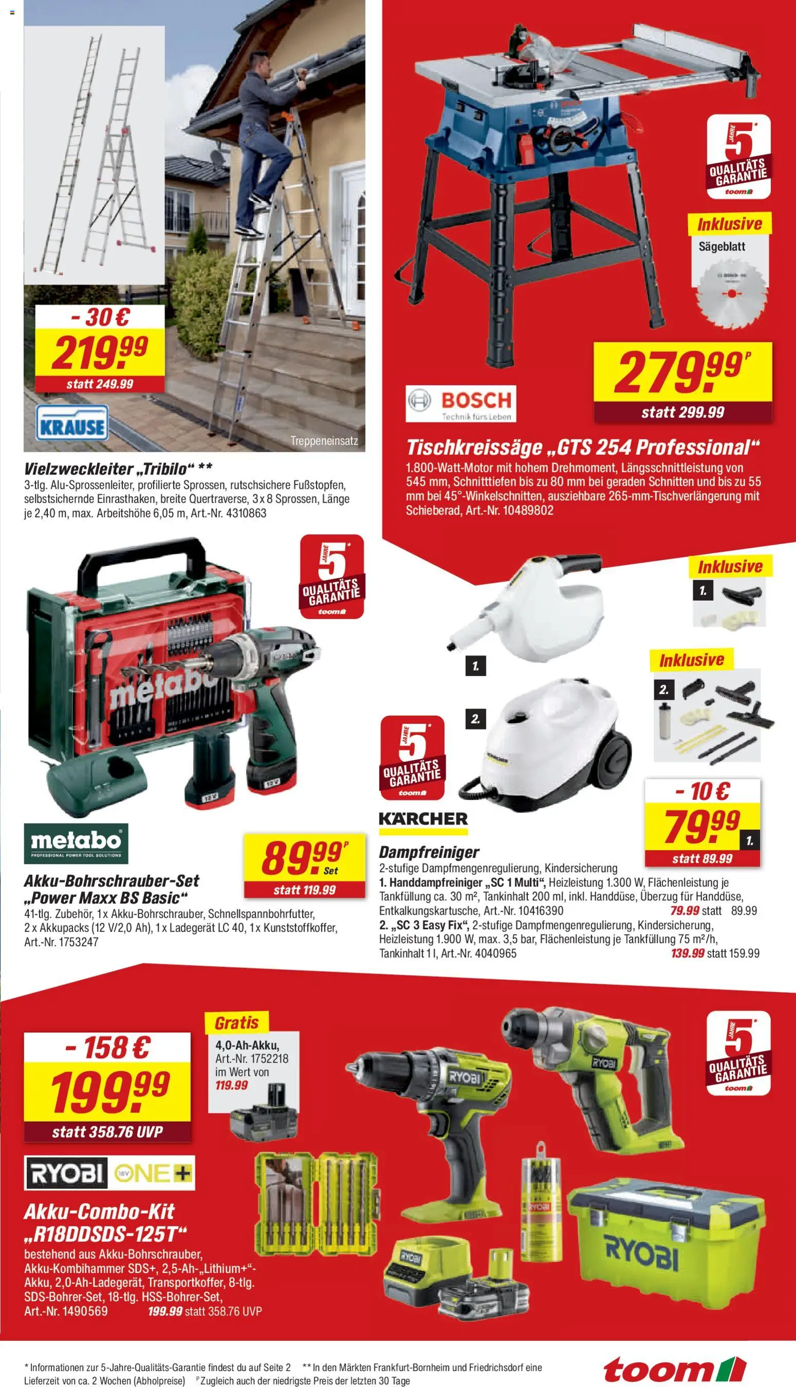 Toom Baumarkt Prospekt 	 – gültig ab 18.04.2026 | Seite: 17 | Produkte: Bosch, Ladegerät