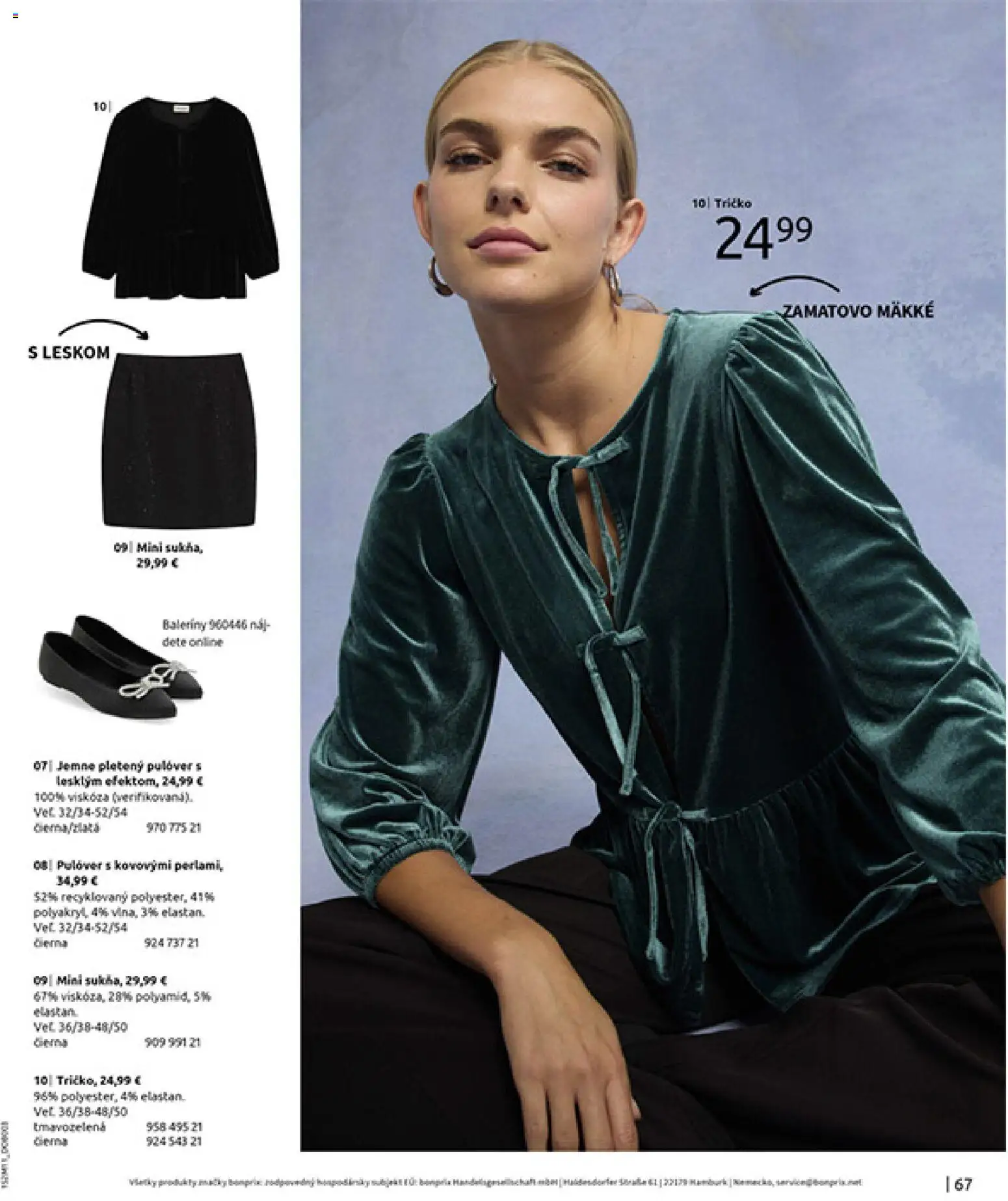 Nové Bonprix akcie – leták je platný od 16.12.2025 | Strana: 69 | Produkty: Tričko