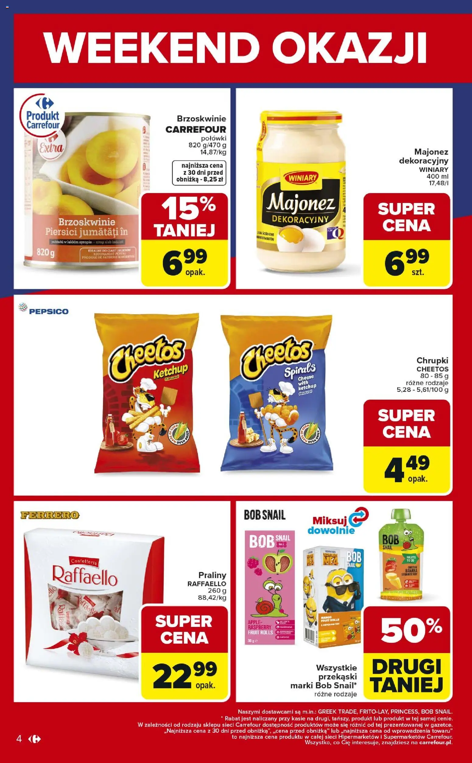Carrefour Gazetka - Weekend okazji od 05.02.2026 | Strona: 4