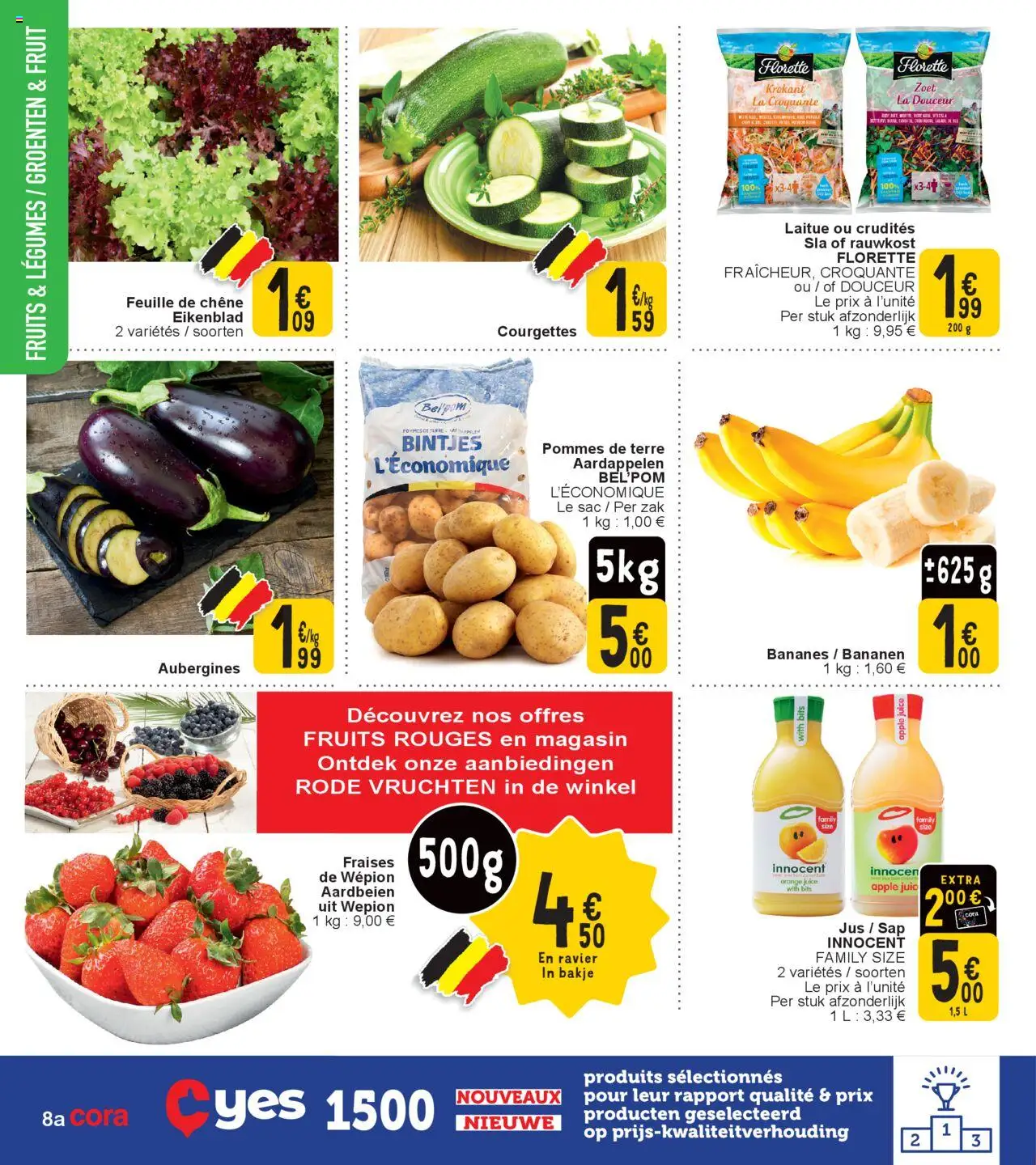  | Pagina: 8 | Producten: Bananen, Aardbeien, NOS, Fruit