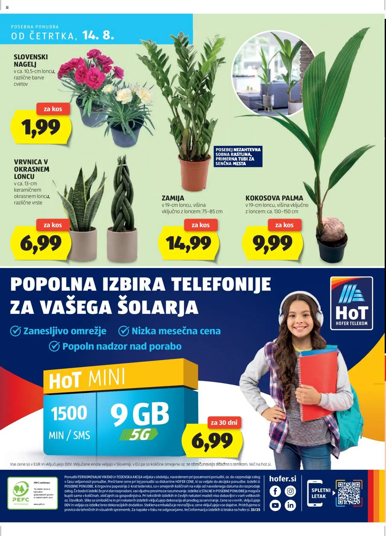 Hofer SI katalog | vrijedi od 07.08.2025 | Stranica: 32