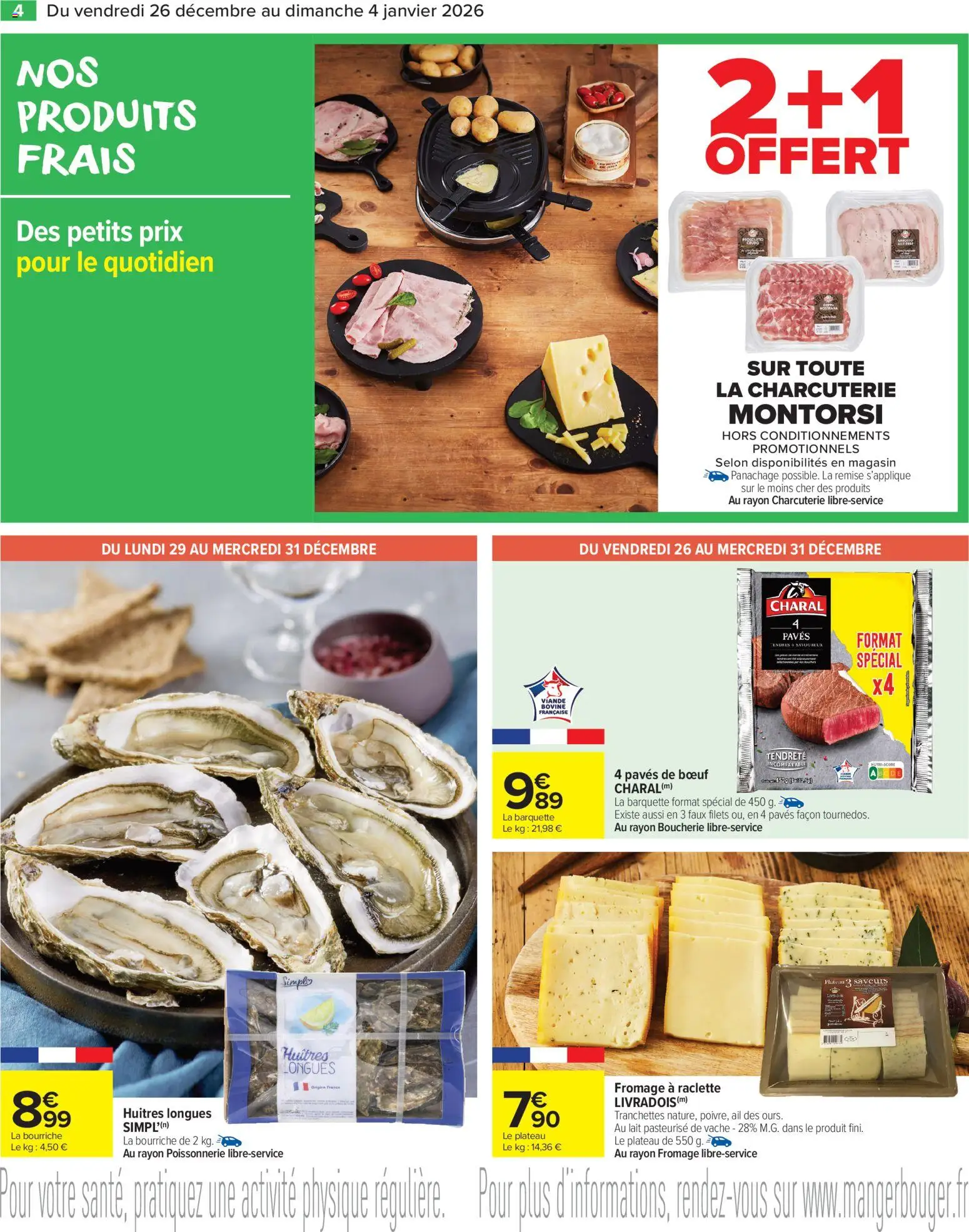 {H1} | Page: 6 | Produits: Fromage à raclette, Plateau, Fromage, Viande