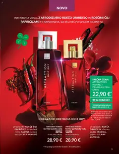 Novi Avon katalog ponudbe – veljaven od 01.09.2025 | Stran: 5 | Izdelki: Voda, Toaletna voda, Parfumska voda, Cili