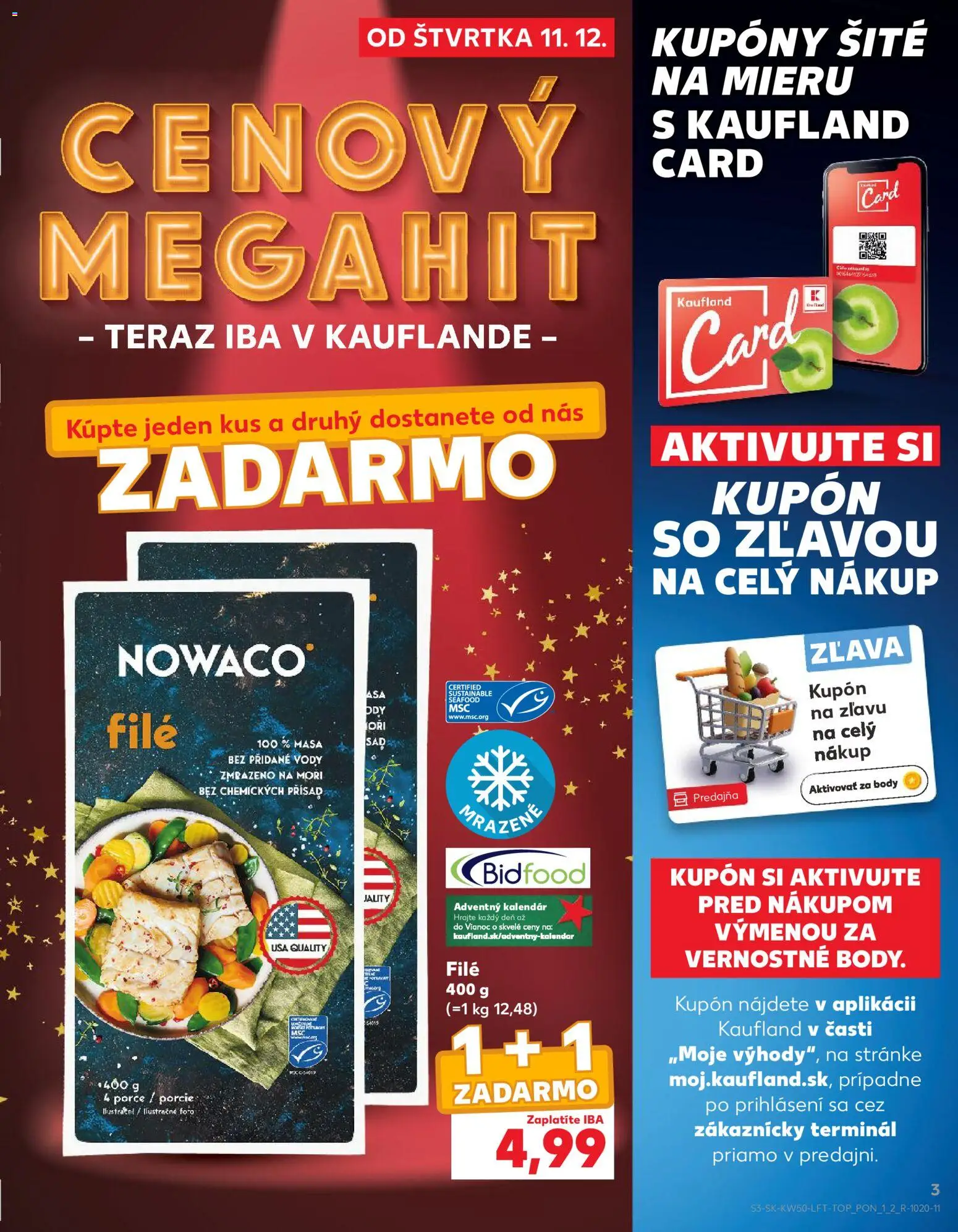 Nové Kaufland akcie – leták je platný od 11.12.2025 | Strana: 3