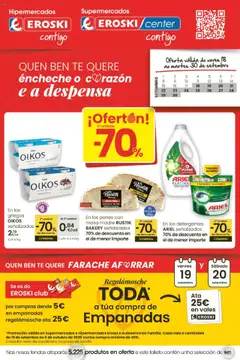 Vista previa Eroski - ¡Ofertón! 2a unidade -70 válido desde el 18.09.2025