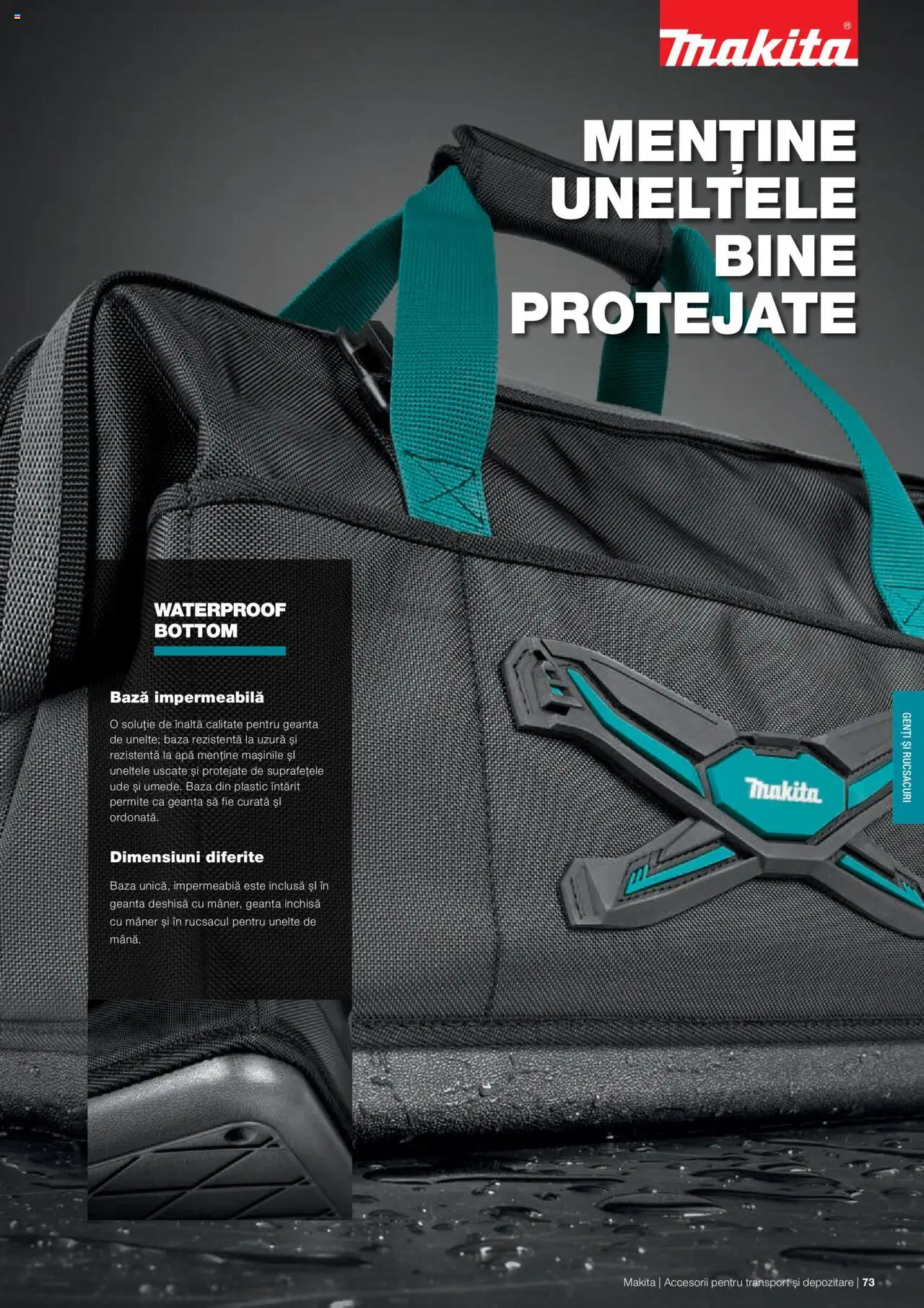 Makita catalog - Accesorii pentru transport si depozitare   – valabil de la 06.09.2021 | Pagină: 73