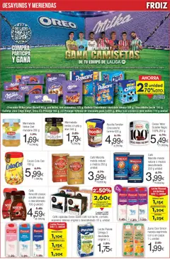Froiz folleto │ válido desde el 28.08.2025 | Página: 12 | Productos: Leche, Chocolate, Ροζ πιπέρι, Φρυγανιές σικάλεως