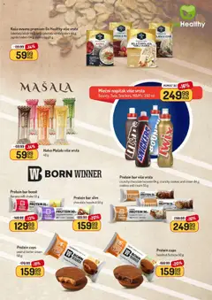 Aman dobar komšija - pregled Aman kataloga - važi od 13.10.2025 | Strana: 23 | Proizvode: Badem, Ovsena kaša, Jagoda, Protein bar