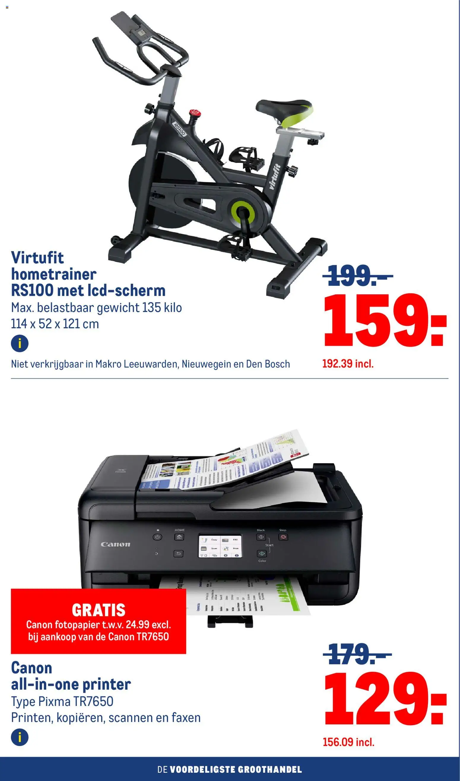 {H1} | Pagina: 18 | Producten: Printer, Gewicht