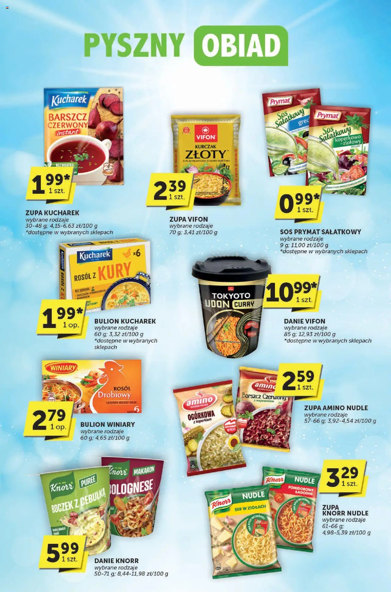 Groszek Gazetka - Katalog od 12.06.2025 | Strona: 16 | Produkty: Kurczak, Vifon, Ser, Makaron