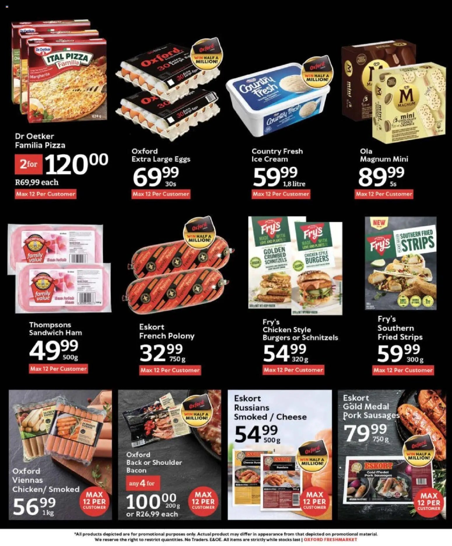 New Oxford Freshmarket catalogue – valid from 29.10.2025 | Page: 20 | Products: Cheese, Pork, Fry's, Bacon