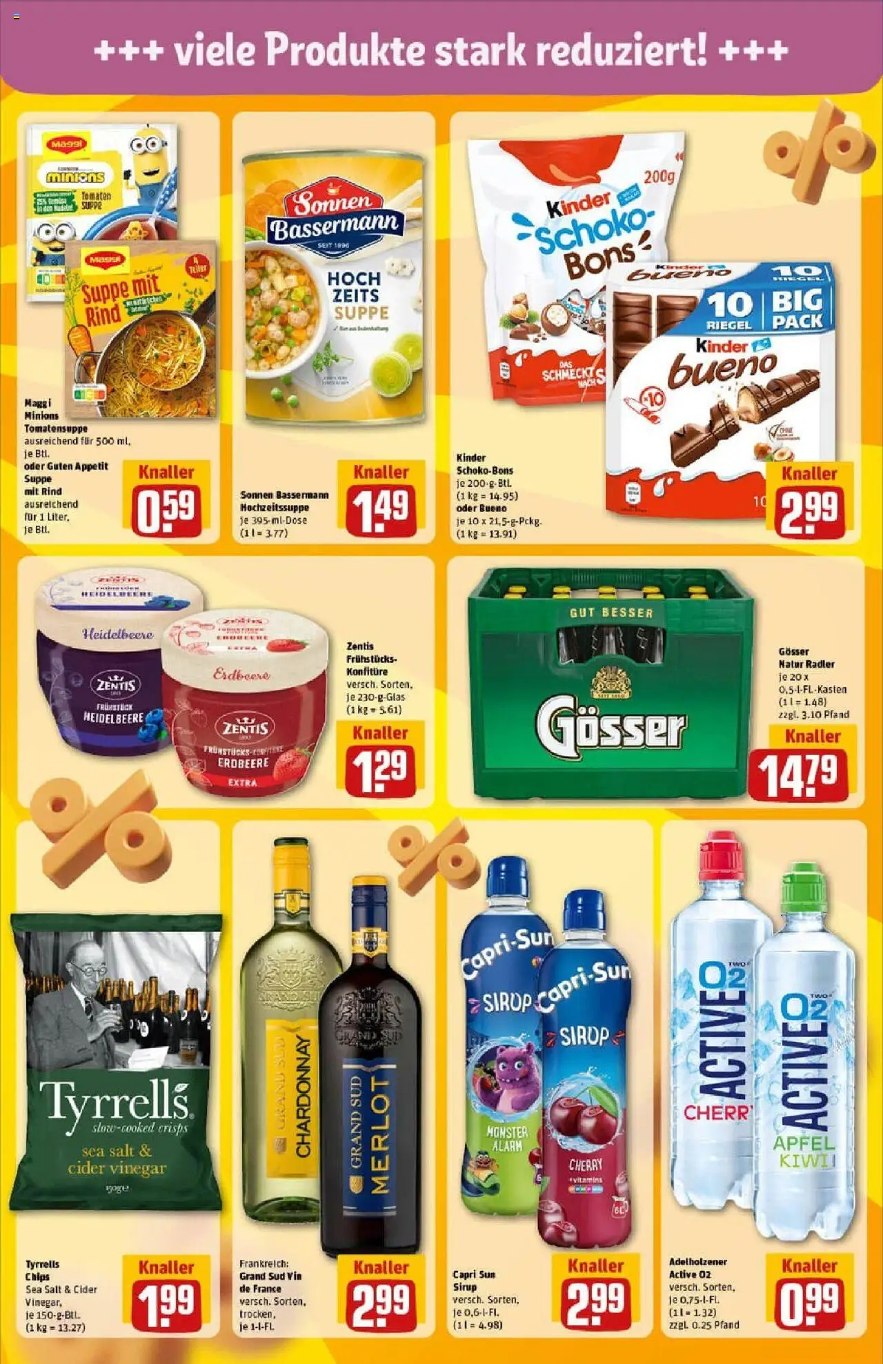 Rewe prospekt Elsterwerda	 - gültig ab dem 24.08.2025 | Seite: 5 | Produkte: Capri sun, Maggi, Tomaten, Chips