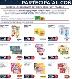 Anteprima del volantino Esselunga S Concorso Natale - Roma catalogo valido a partire dal 01.12.2025 | Pagina: 6 | Prodotti: Prosciutto Cotto, Yogurt, Fiocchi, Burro