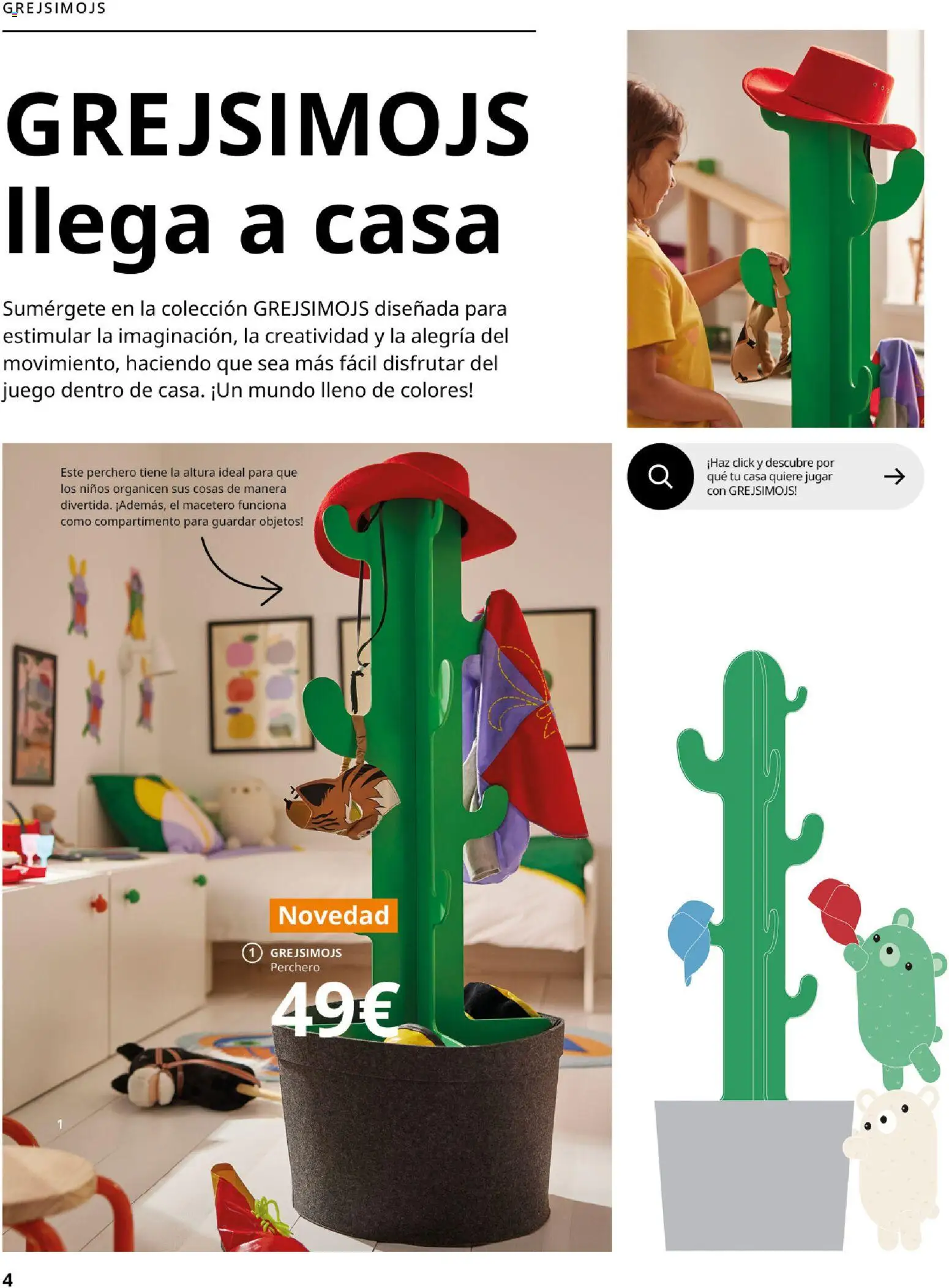 Catálogo IKEA Colección Grejsimojs │ válido desde el 01.02.2026 | Página: 4 | Productos: Perchero, Macetero
