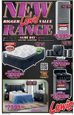 Lewis Stores specials catalogue – valid from 01.10.2025