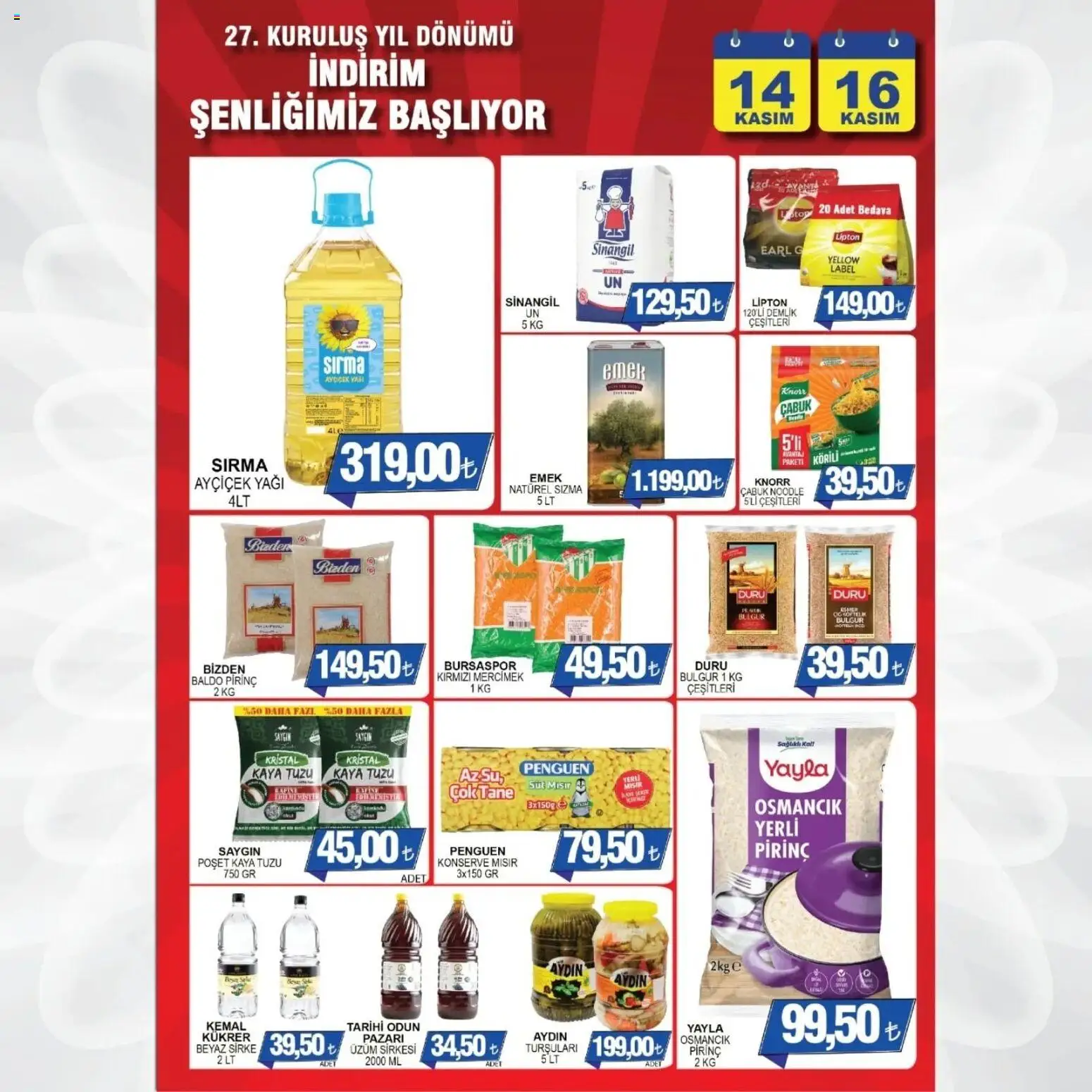 Furpa Cuma’dan Pazar’a Katalog - 14.11.2025 tarihinden itibaren geçerlidir | Sayfa: 2 | Ürünler: Ravioli, Sirke, Pirinç, Demlik