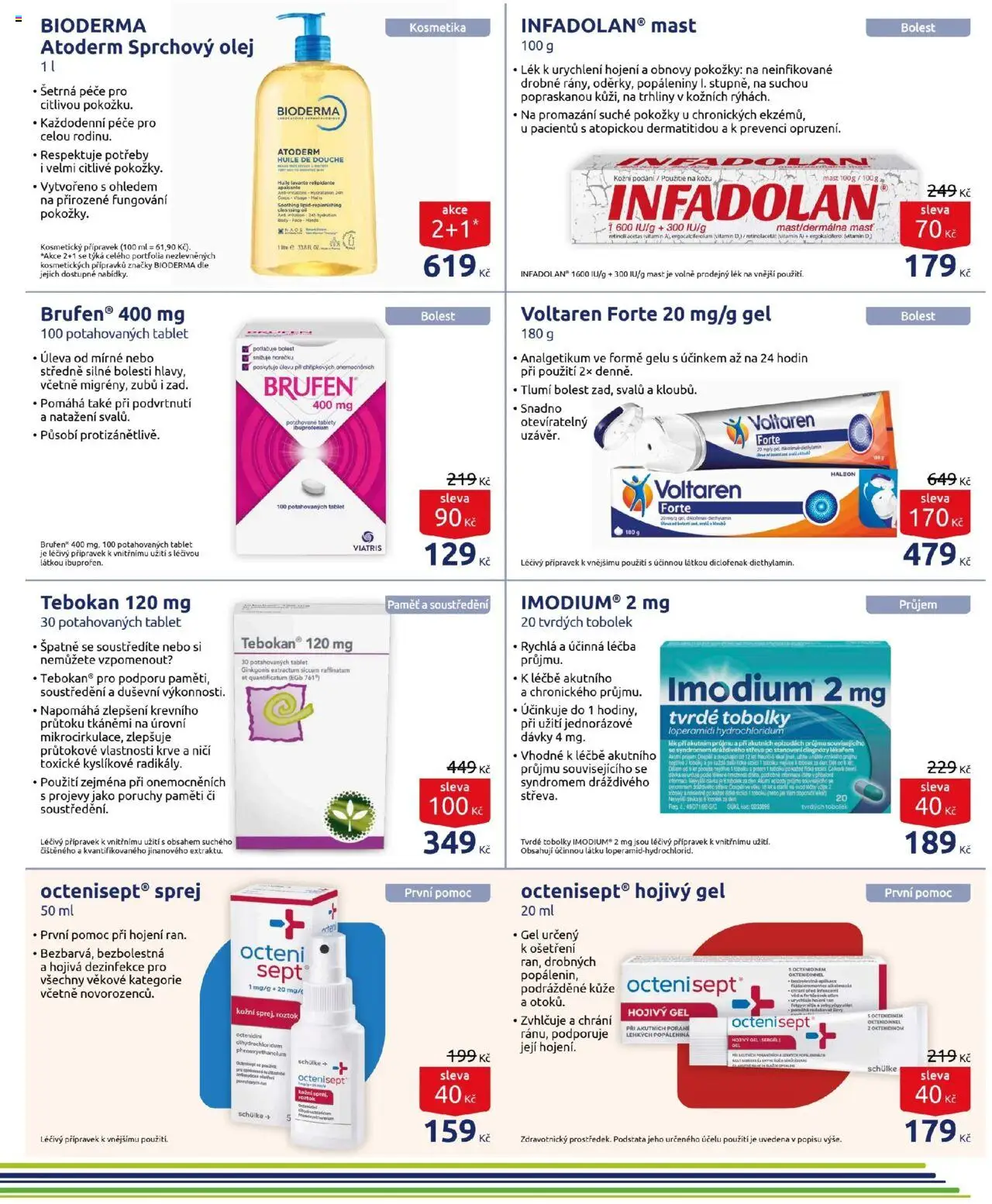 Benu leták od 01.06.2025 | Strana: 3 | Produkty: Voltaren Forte, Tablet, Bioderma, Body