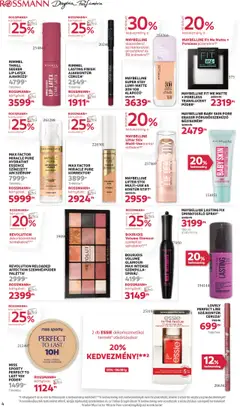 Rossmann akciós ujság - amely érvényes a következő dátumtól: 28.07.2025 | Oldal: 4