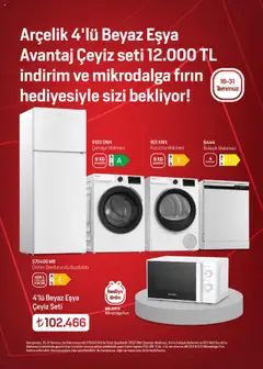 Arçelik Katalog - 16.07.2025 tarihinden itibaren geçerlidir | Sayfa: 24 | Ürünler: Kurutma makinesi, Buzdolabı, Çamaşır makinesi, Fırın